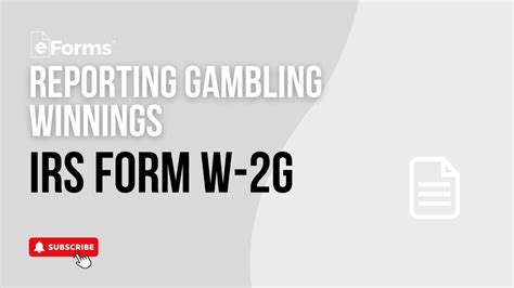 not reporting gambling winnings|Form W.